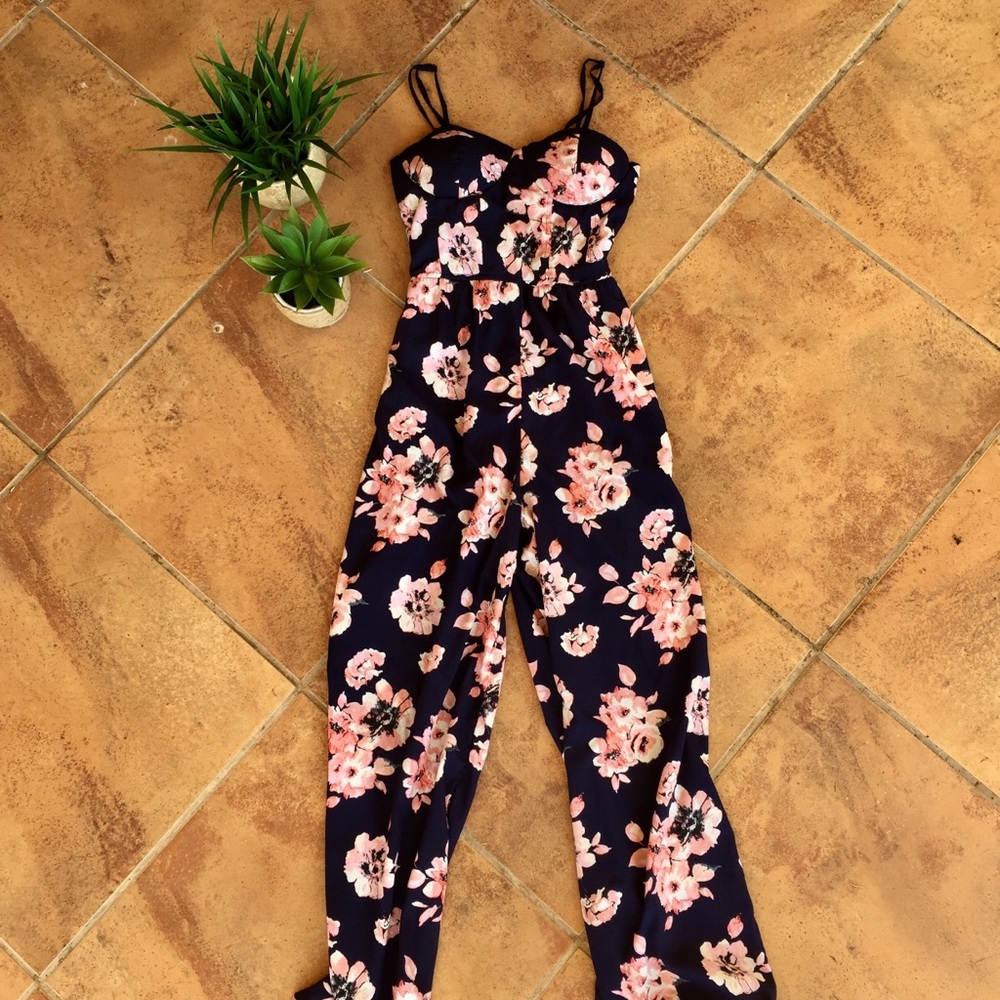 Floral Jumpsuit